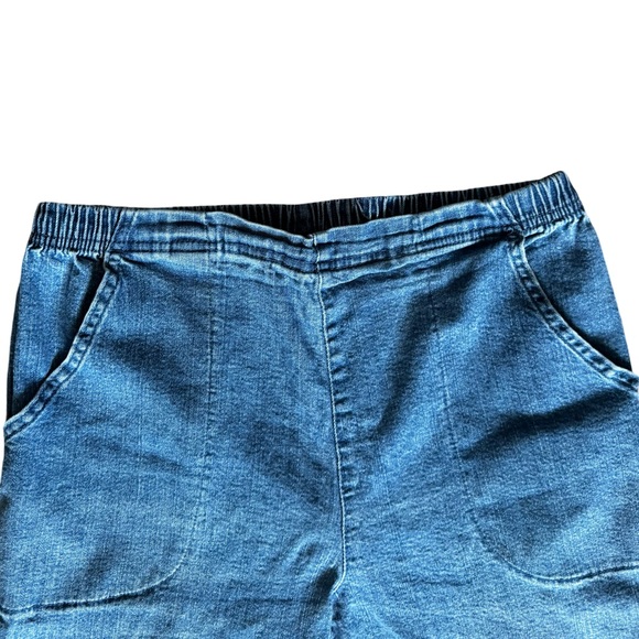 Stretchy Capri Jeans Sz M - Picture 4 of 8